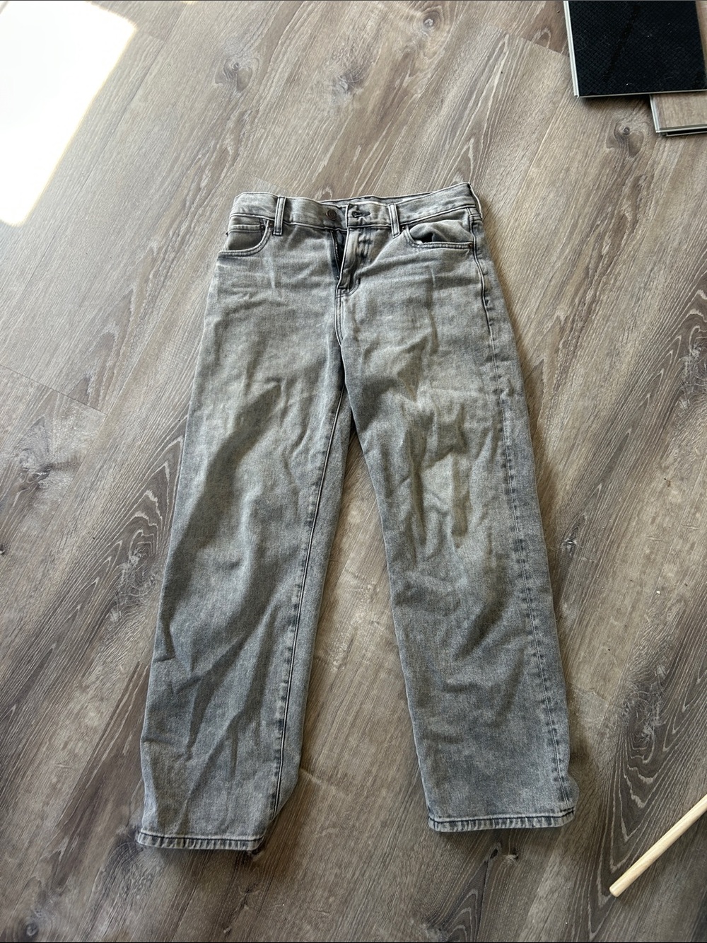 PacSun Men's Gray Relaxed Straight Jeans